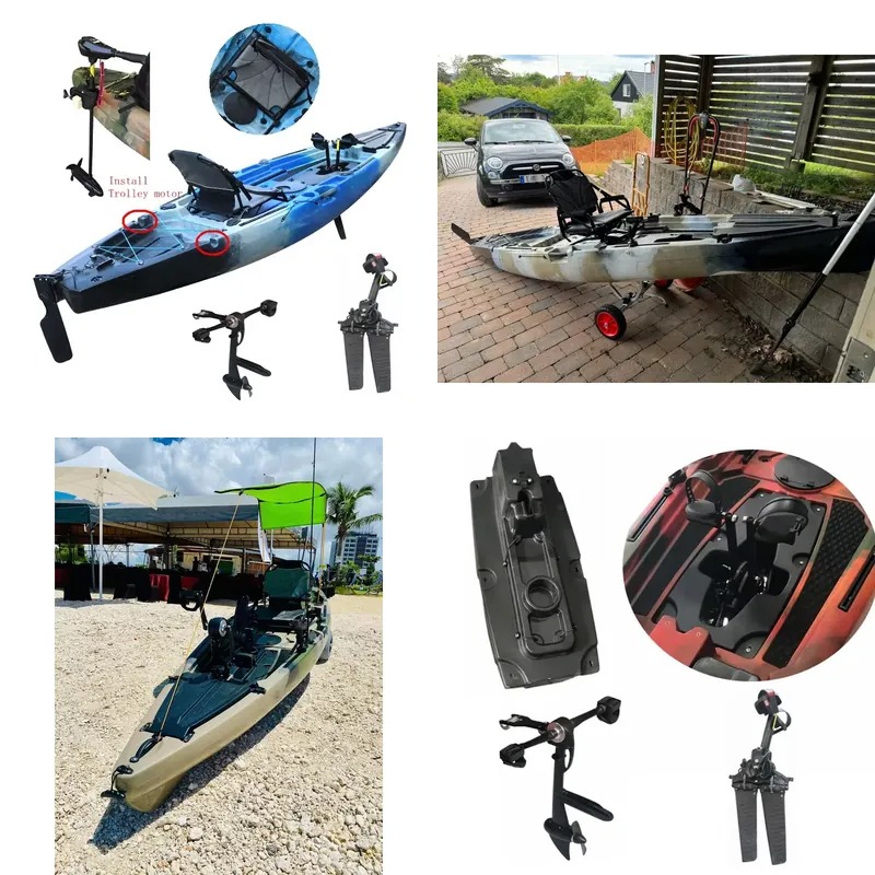 Fishing Kayak Sit In - Elektryczny silnik do wędkowania z pojedynczym