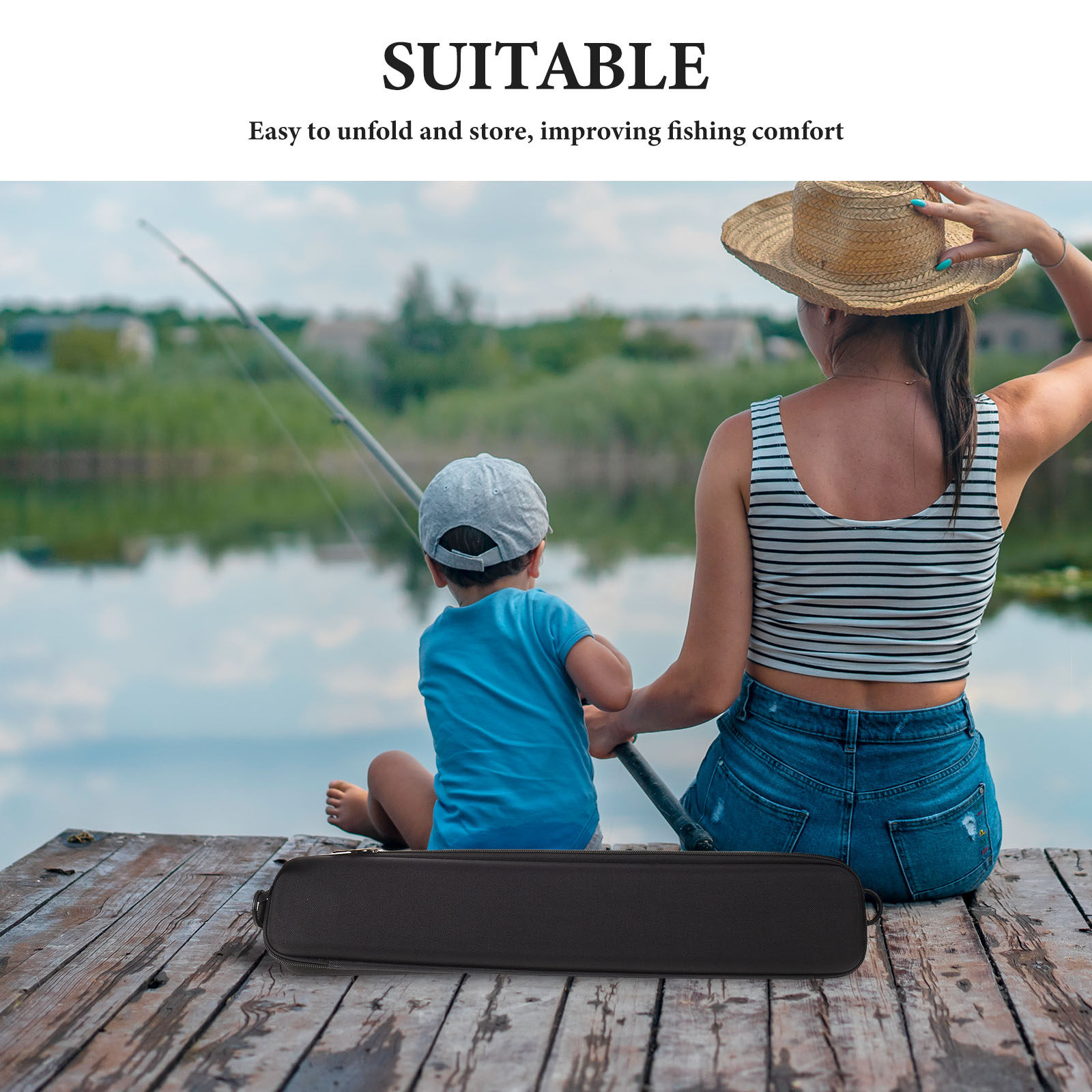 Twardy futerał na wędki, wodoo – Fishing Kayak Storage Bag recenzja i cena