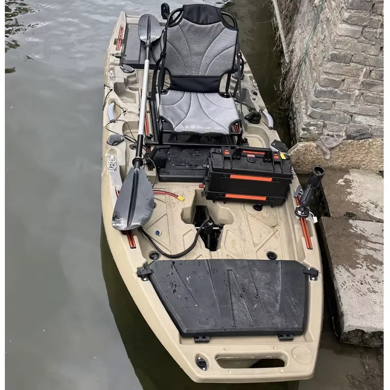 Kajak modułowy z napędem pedał – Fishing Kayak Pedal Drive recenzja i cena
