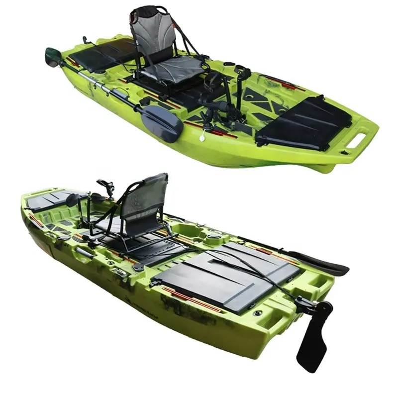 Kajak modułowy z napędem pedał – Fishing Kayak Pedal Drive recenzja i cena